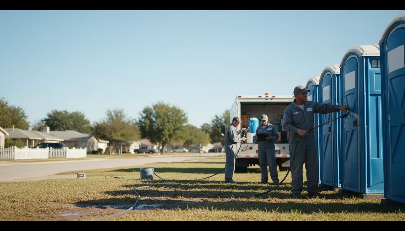 Long-Term Portable Toilet Rental in Elkhart, KS near me